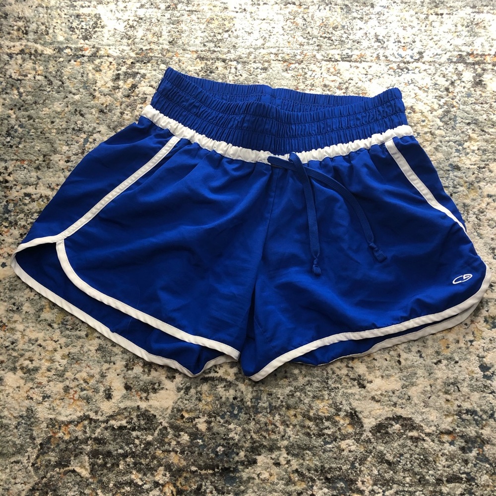 Champion Royal Blue and White Track Short